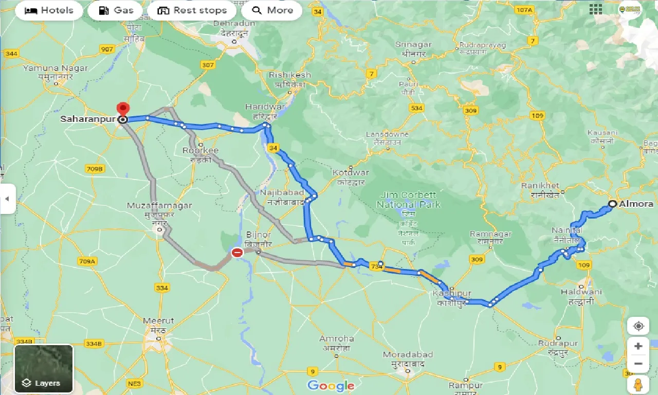 almora-to-saharanpur-one-way
