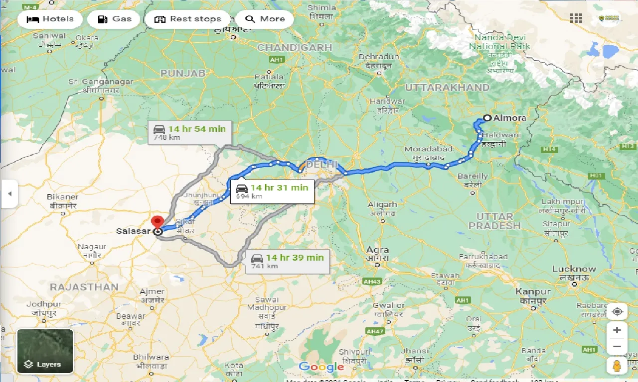 almora-to-salasar-one-way