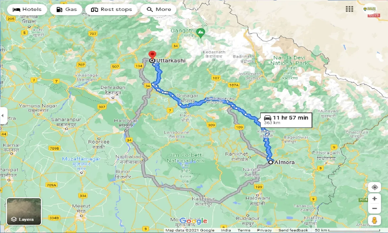 almora-to-uttarkashi-taxi