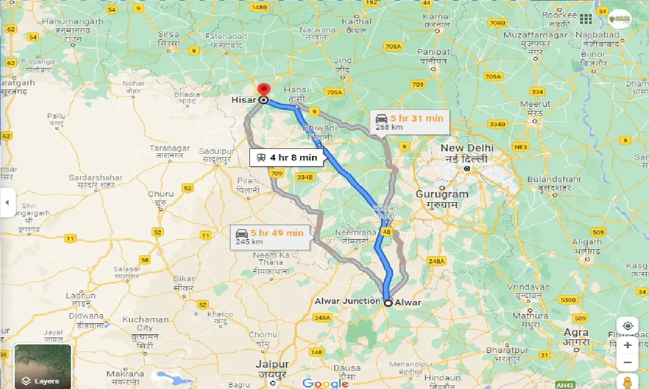 alwar-to-hisar-round-trip