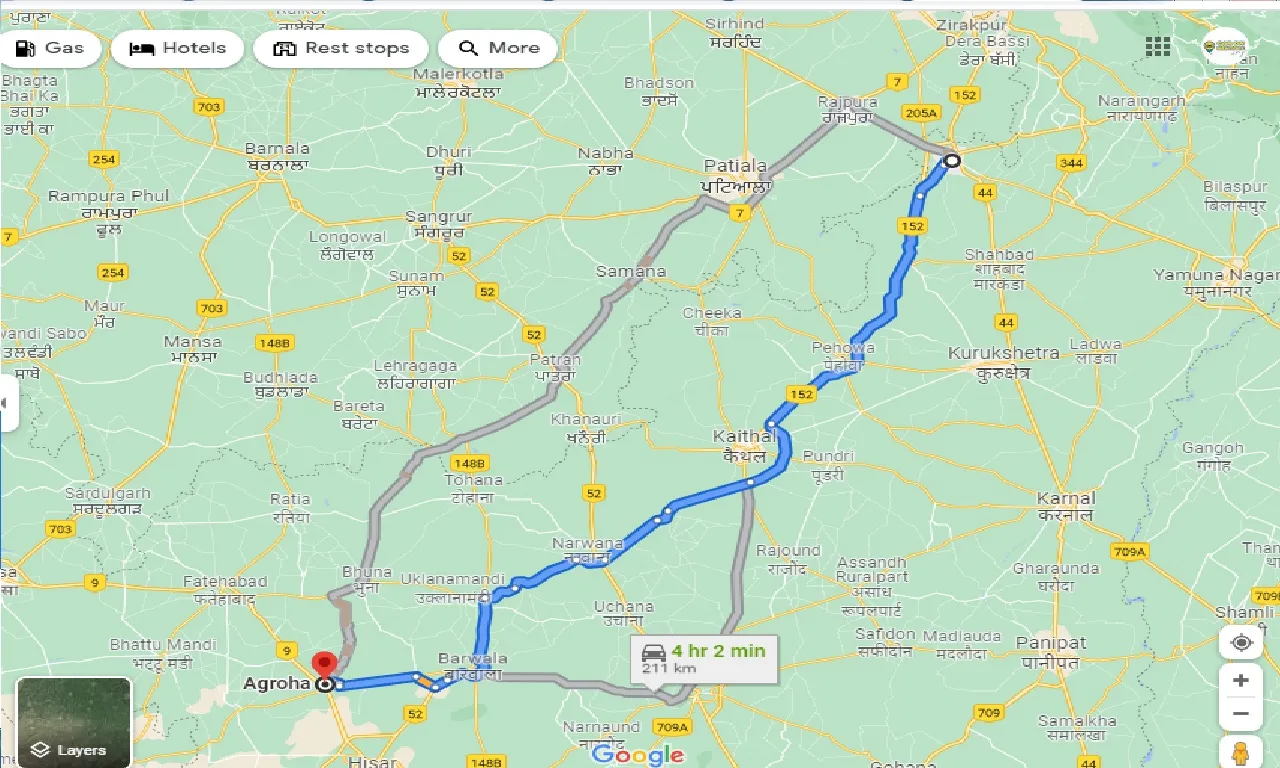 ambala-to-agroha-taxi
