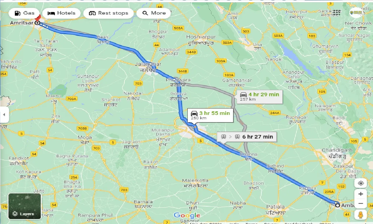 ambala-to-amritsar-one-way