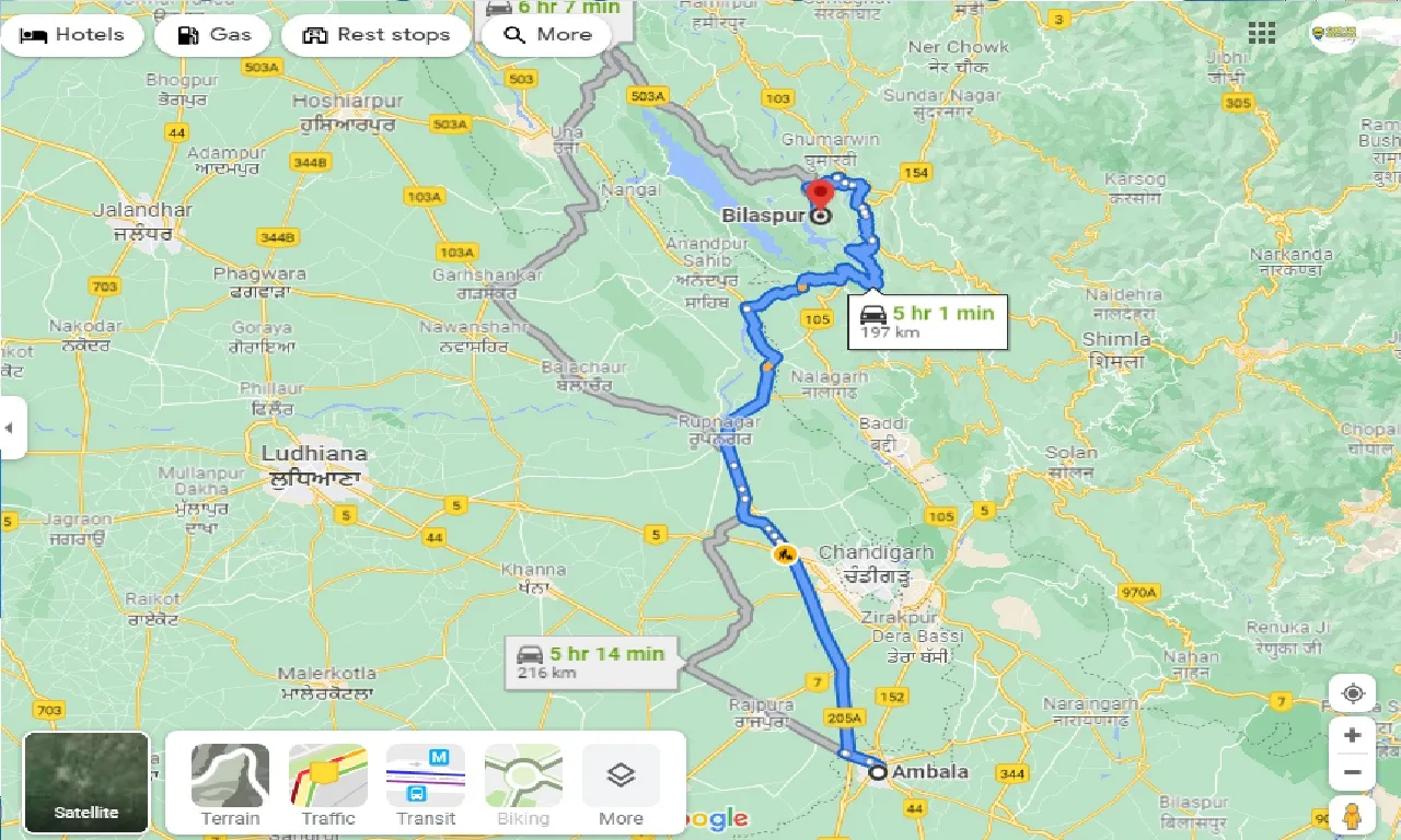 ambala-to-bilaspur-hp-taxi