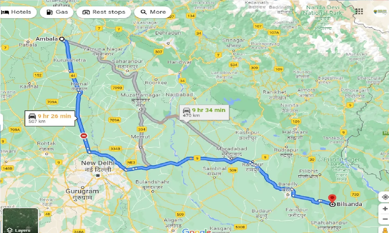 ambala-to-bilsanda-one-way