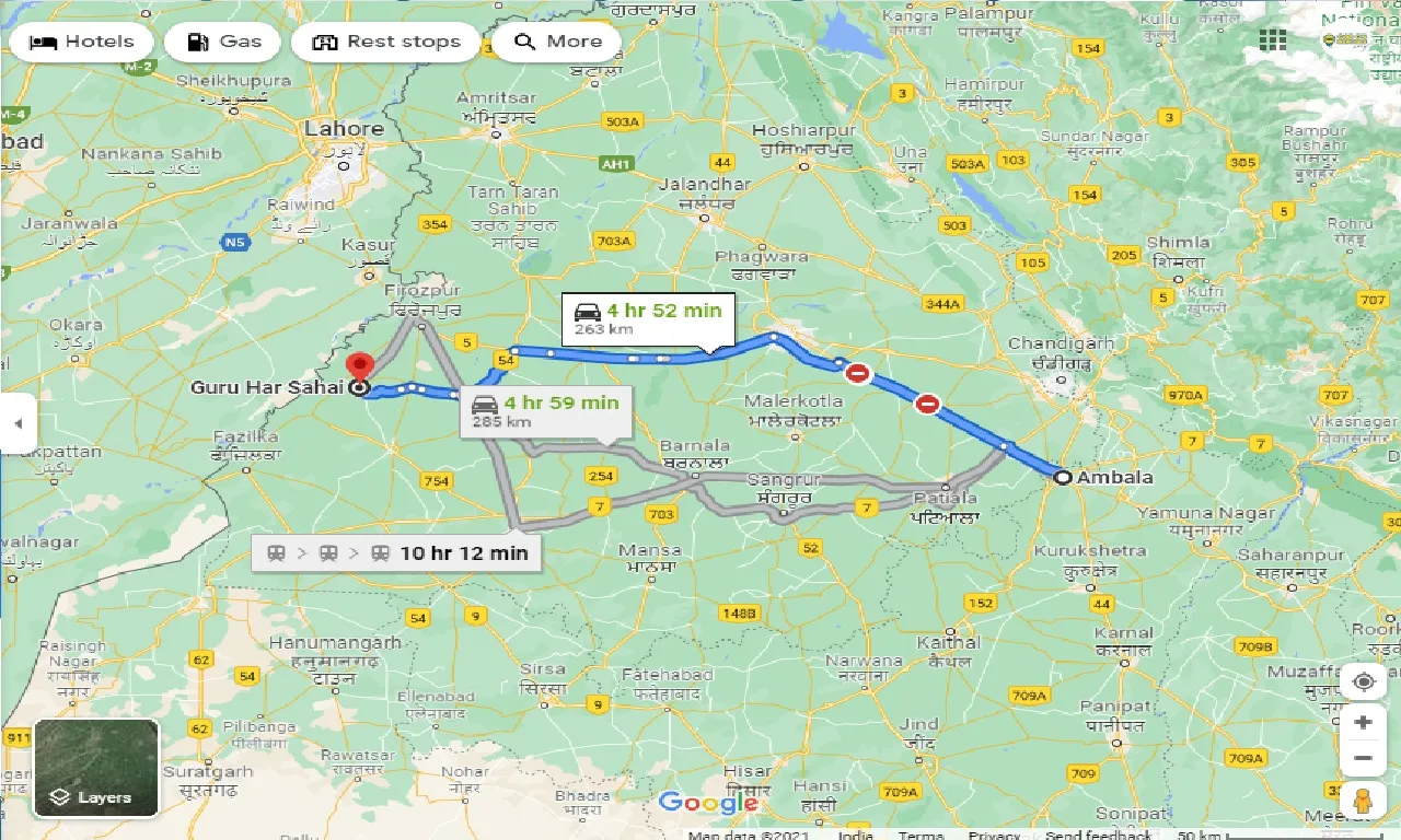 ambala-to-guru-har-sahai-one-way