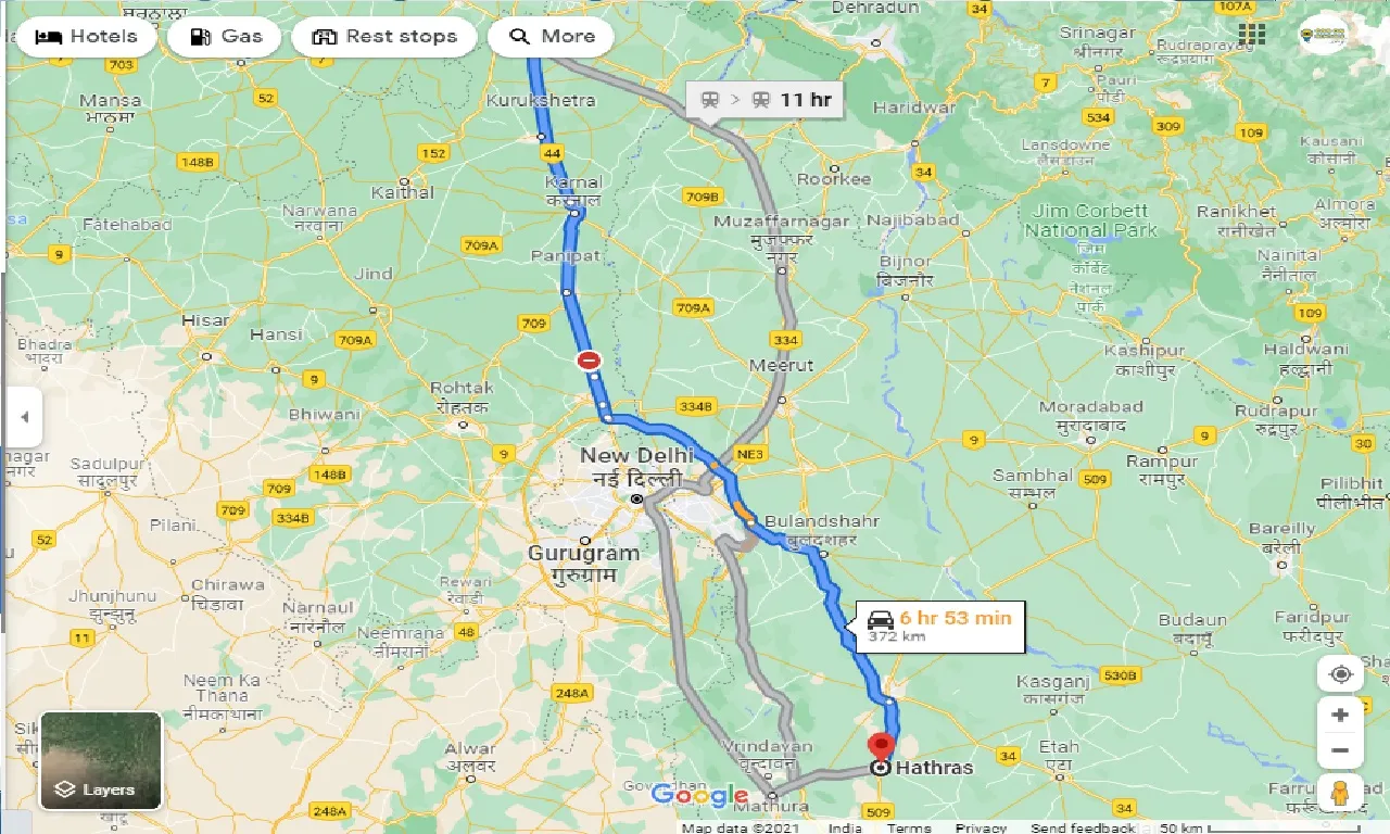 ambala-to-hathras-one-way