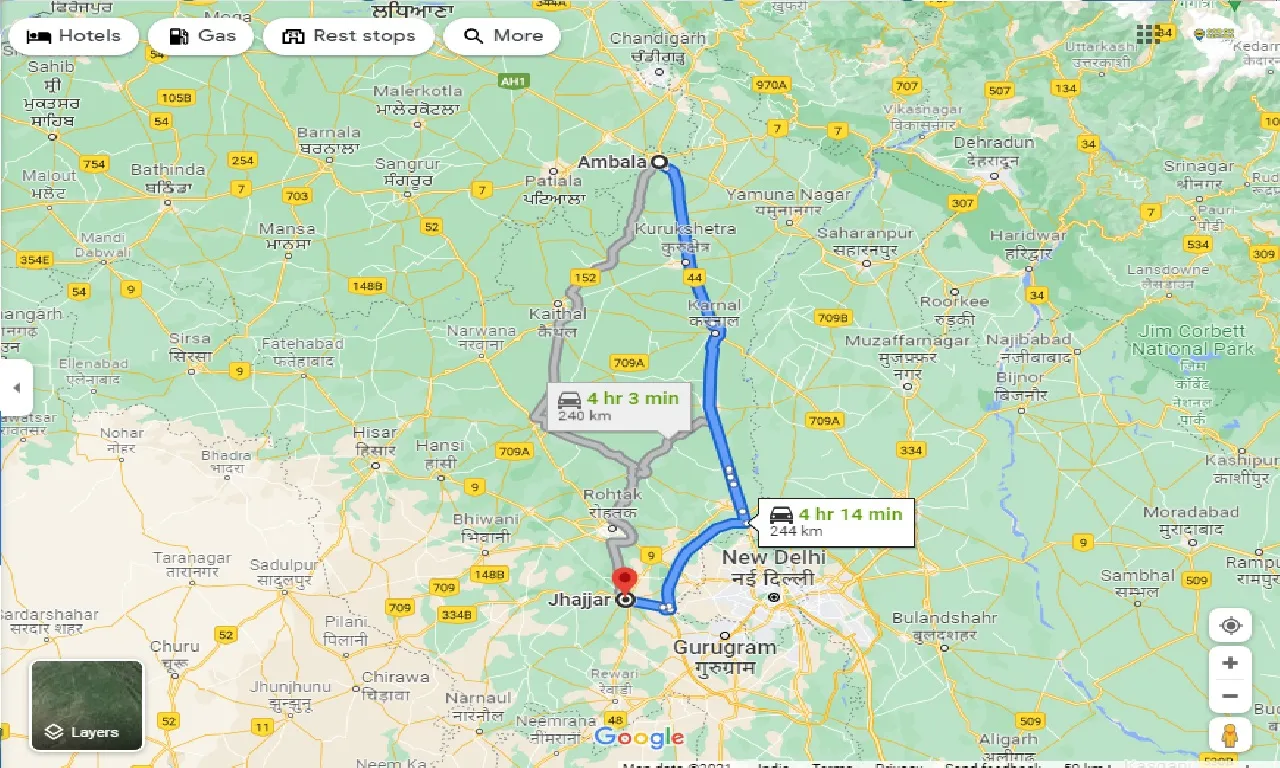 ambala-to-jhajjar-taxi