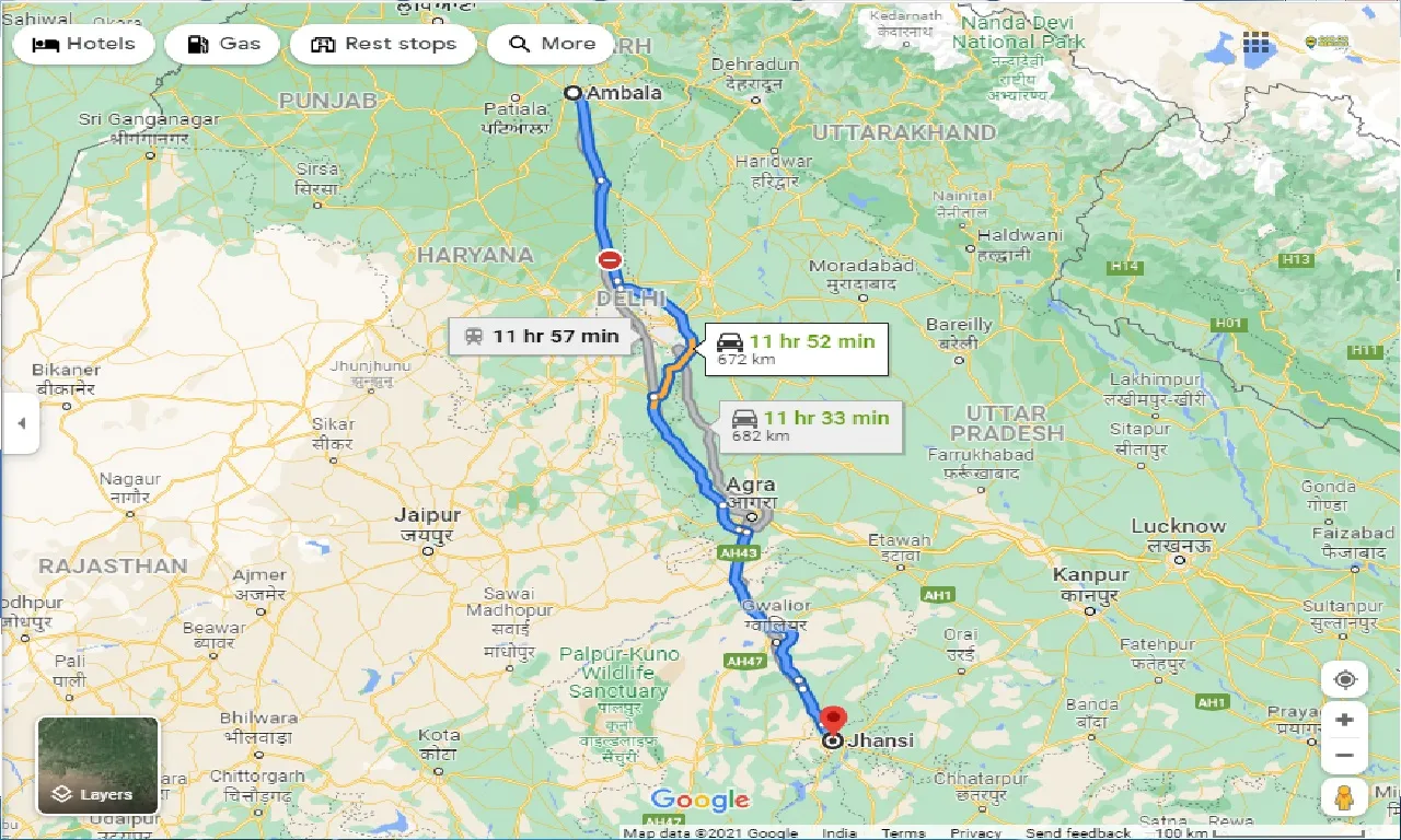 ambala-to-jhansi-one-way