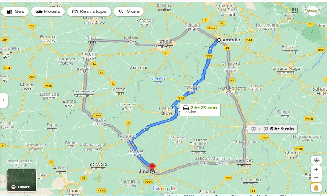 ambala-to-jind-taxi