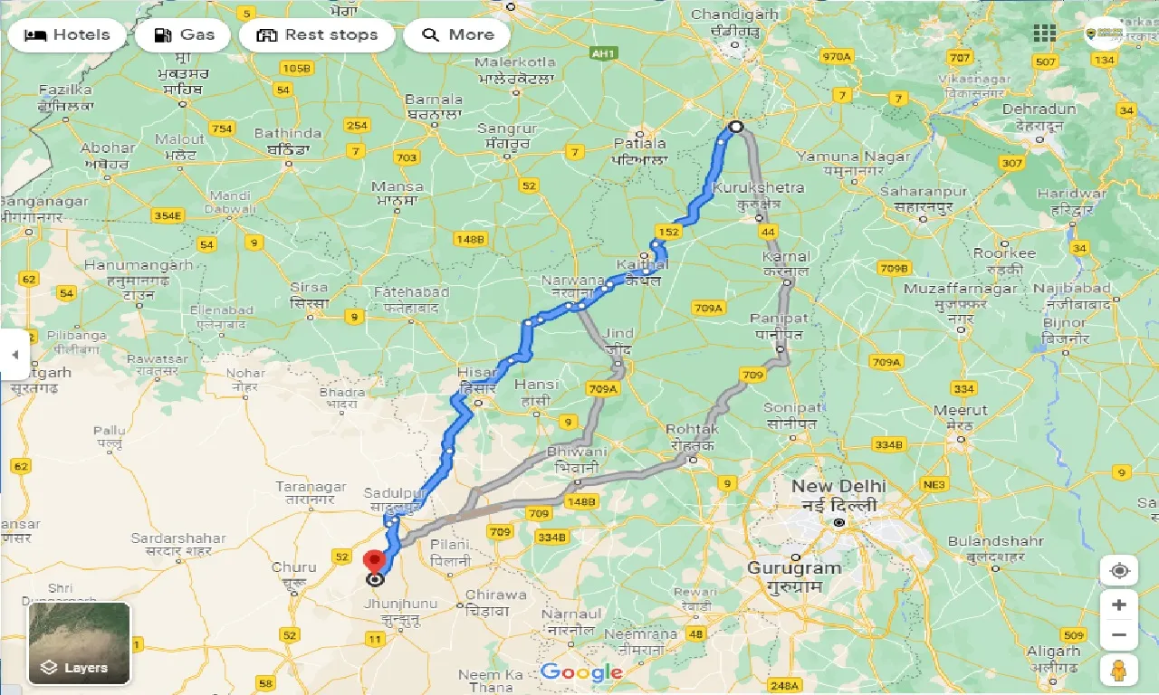 ambala-to-malsisar-taxi