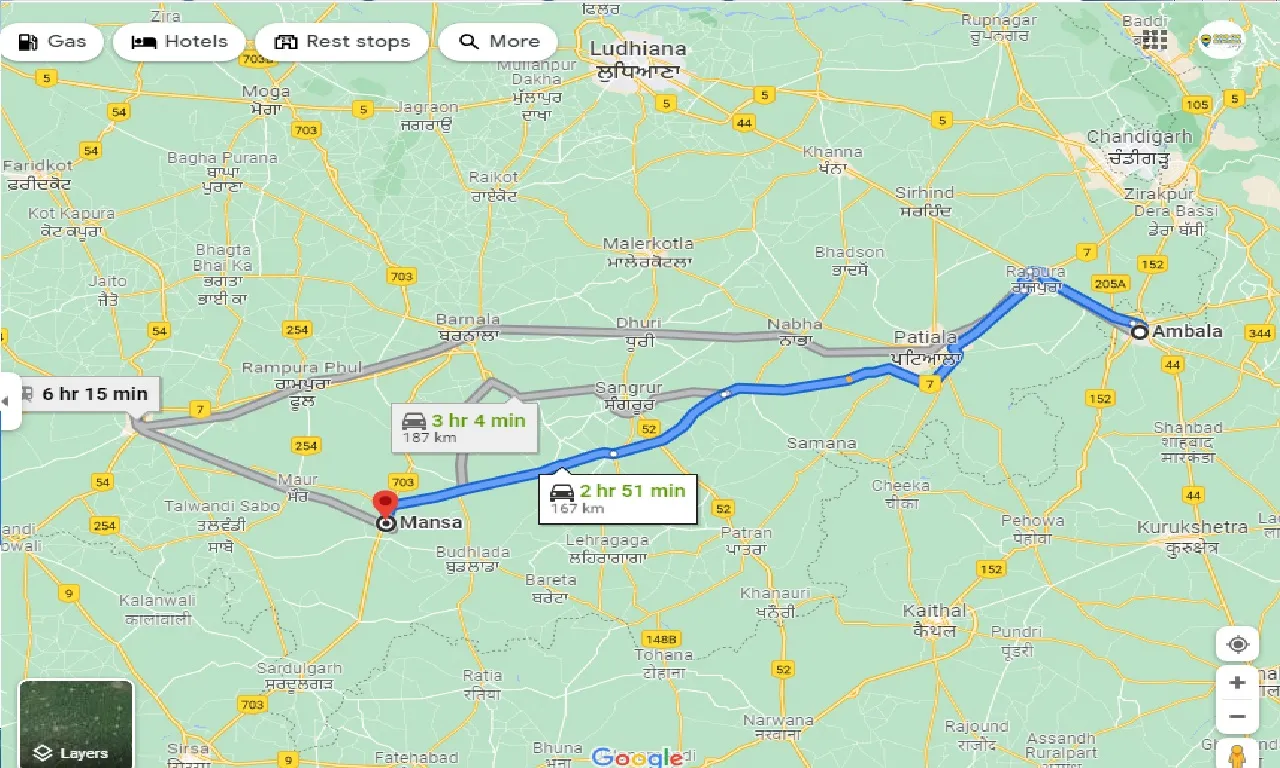 ambala-to-mansa-one-way