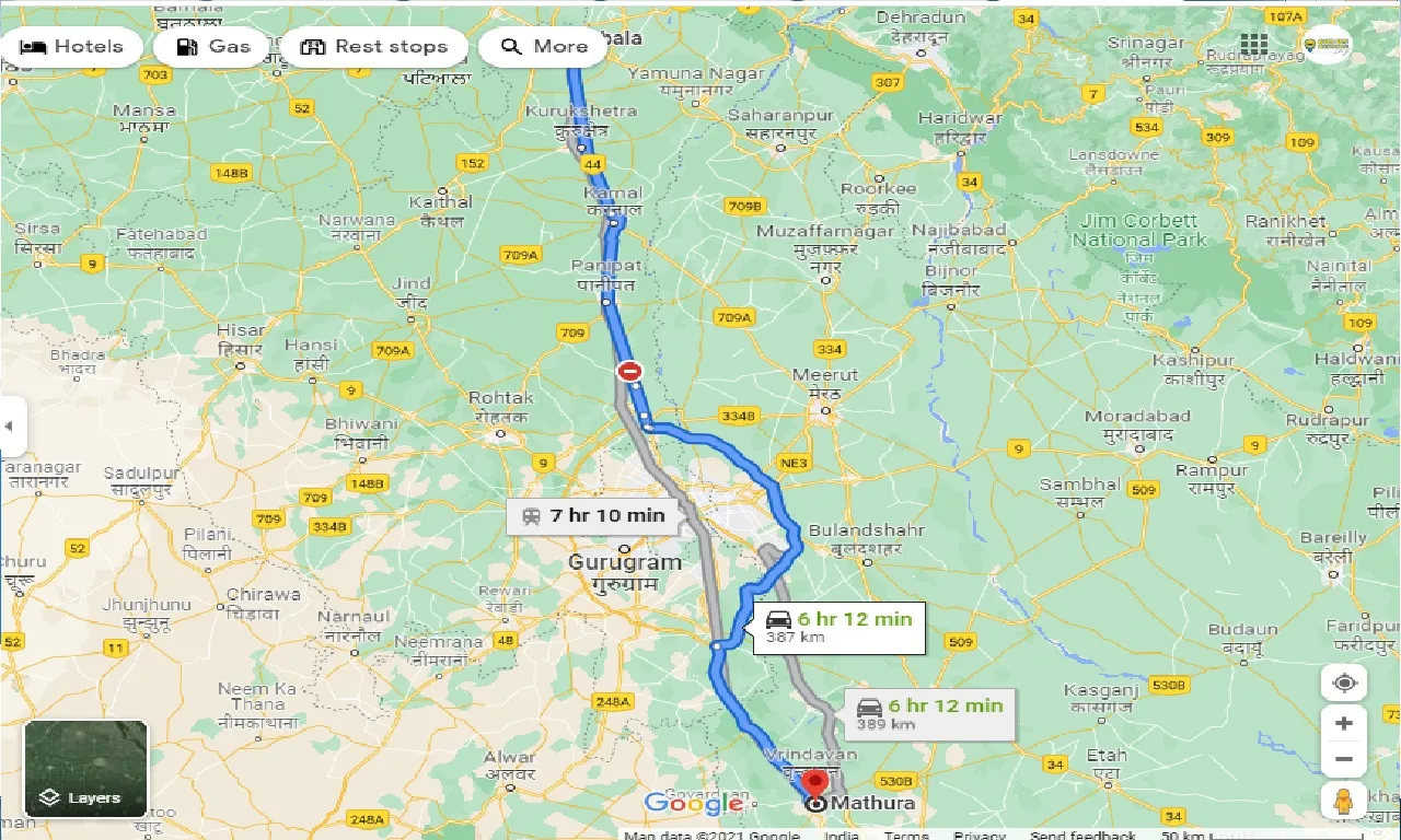 ambala-to-mathura-one-way