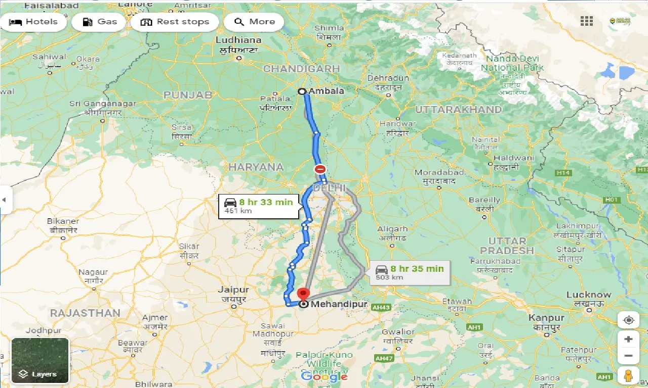 ambala-to-mehandipur-one-way