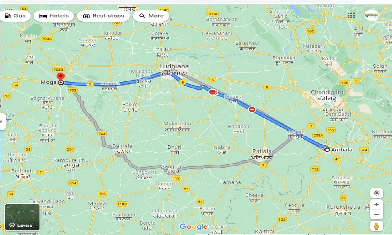ambala-to-moga-taxi