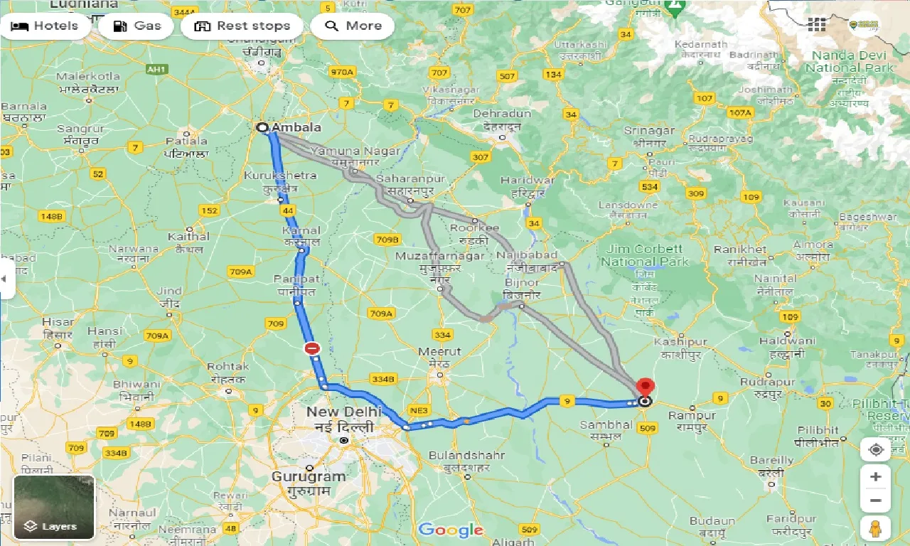 ambala-to-moradabad-one-way