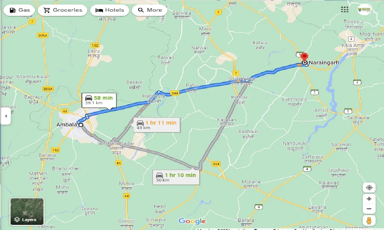 ambala-to-naraingarh-one-way