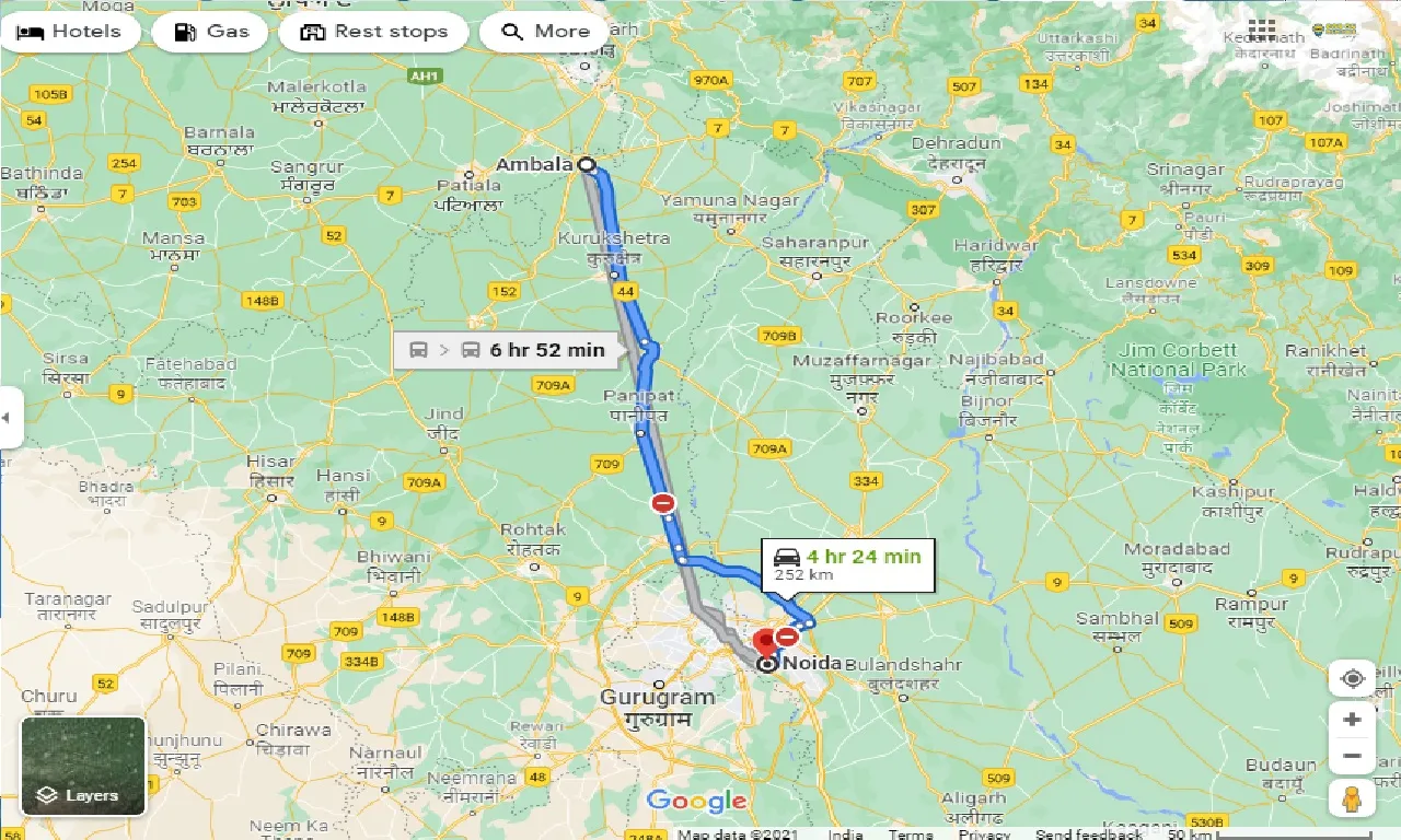 ambala-to-noida-taxi