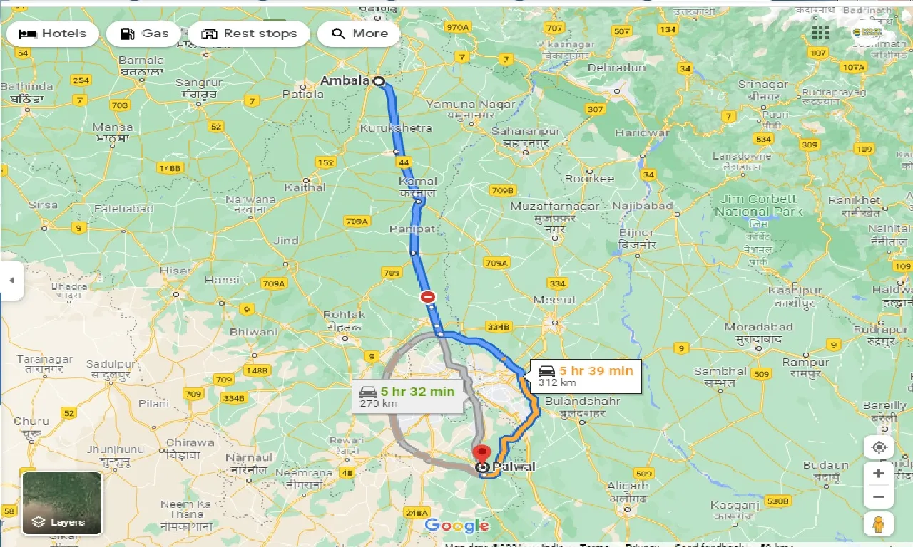 ambala-to-palwal-taxi