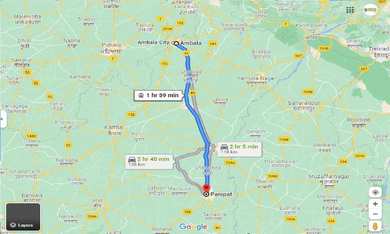 ambala-to-panipat-taxi