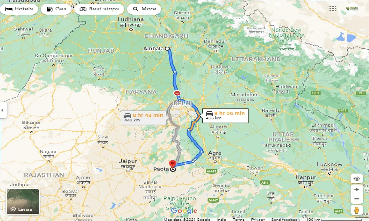 ambala-to-paota-taxi
