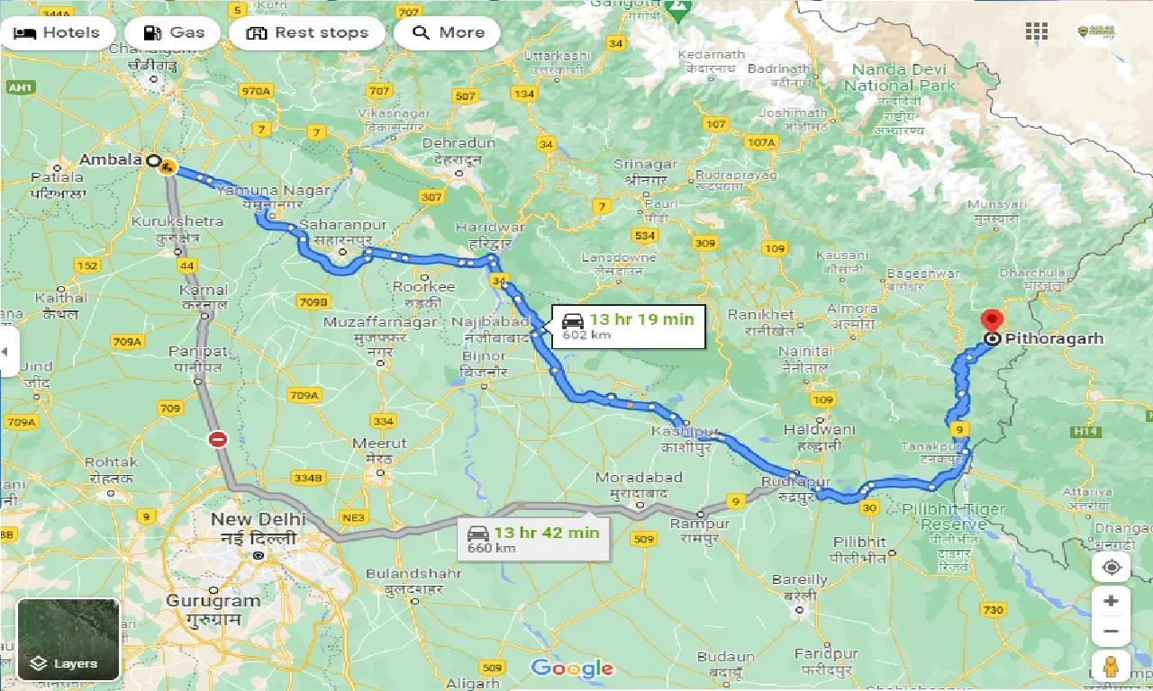 ambala-to-pithoragarh-one-way