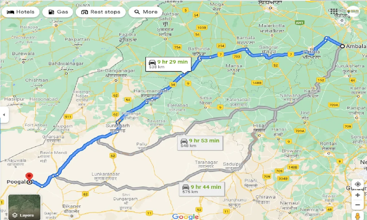 ambala-to-poogal-taxi
