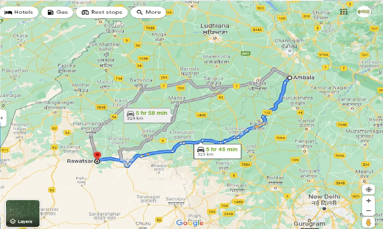 ambala-to-rawatsar-one-way