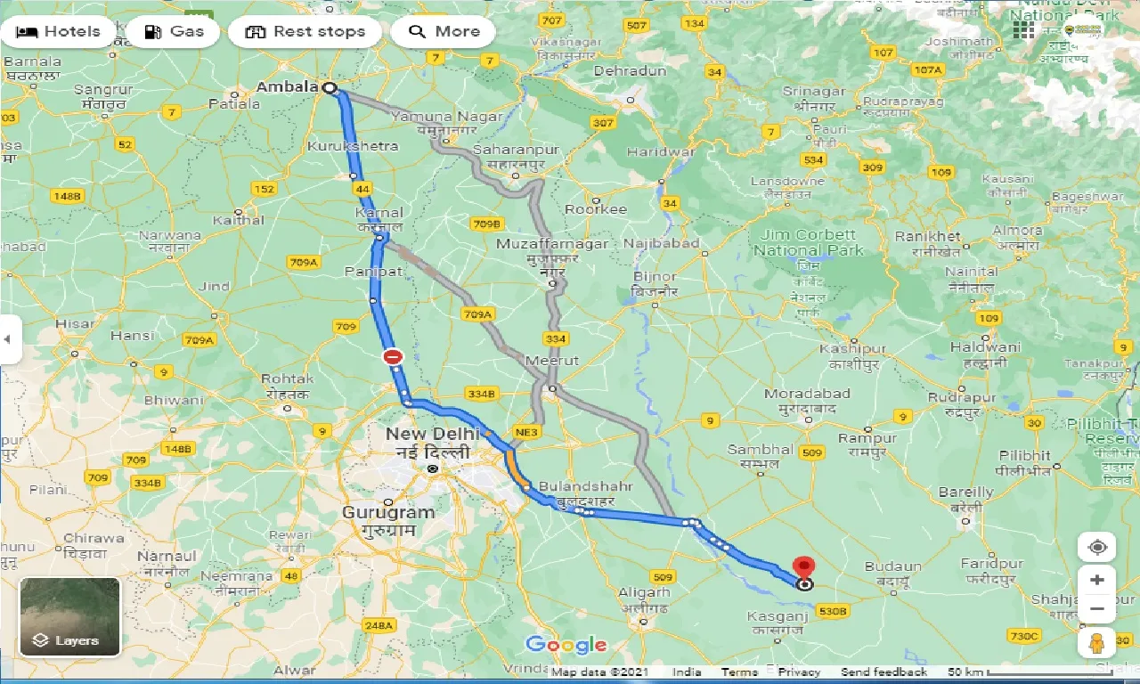 ambala-to-sahaswan-one-way