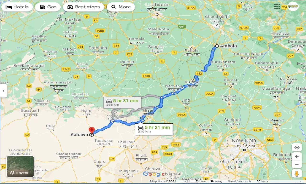 ambala-to-sahawa-one-way