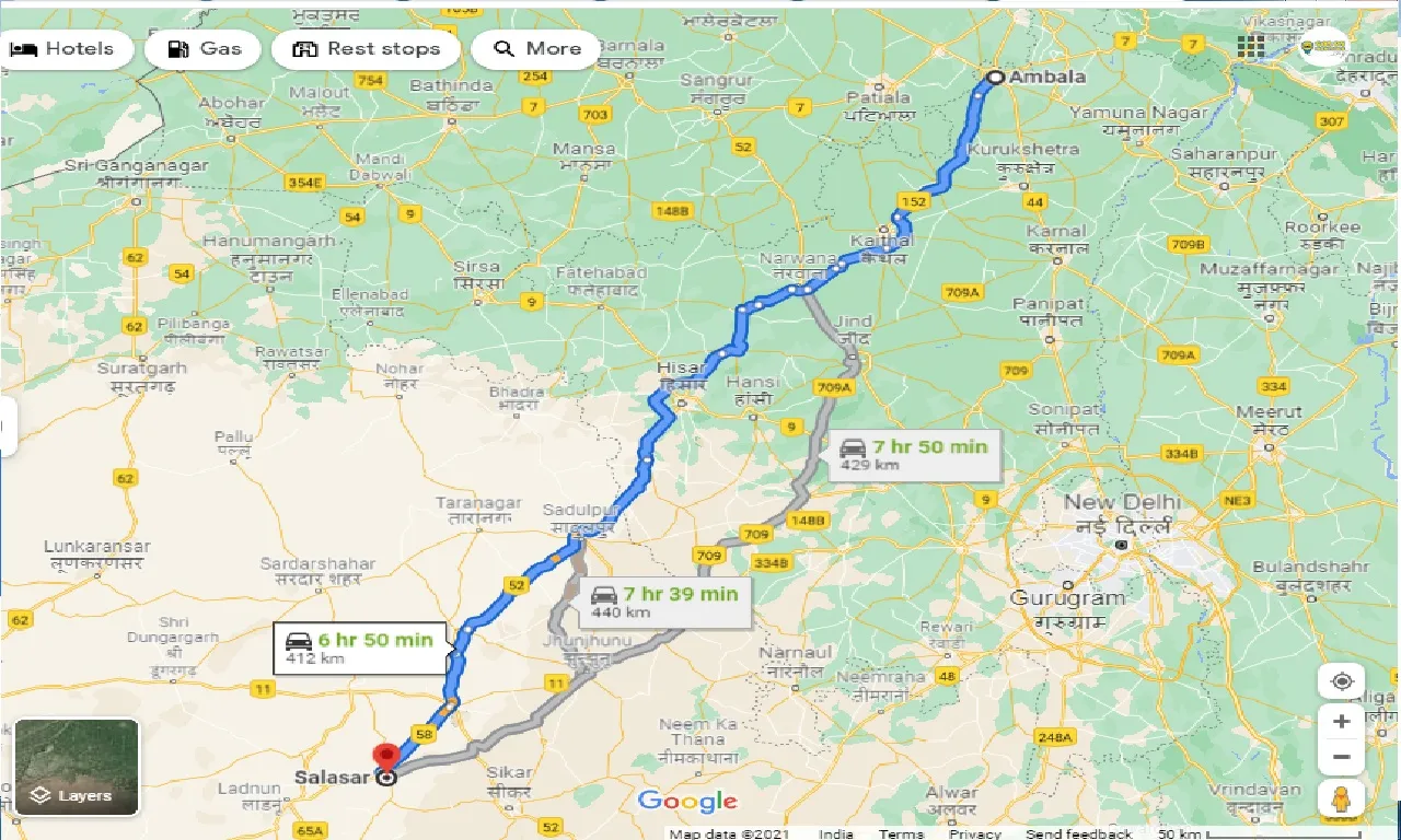 ambala-to-salasar-taxi