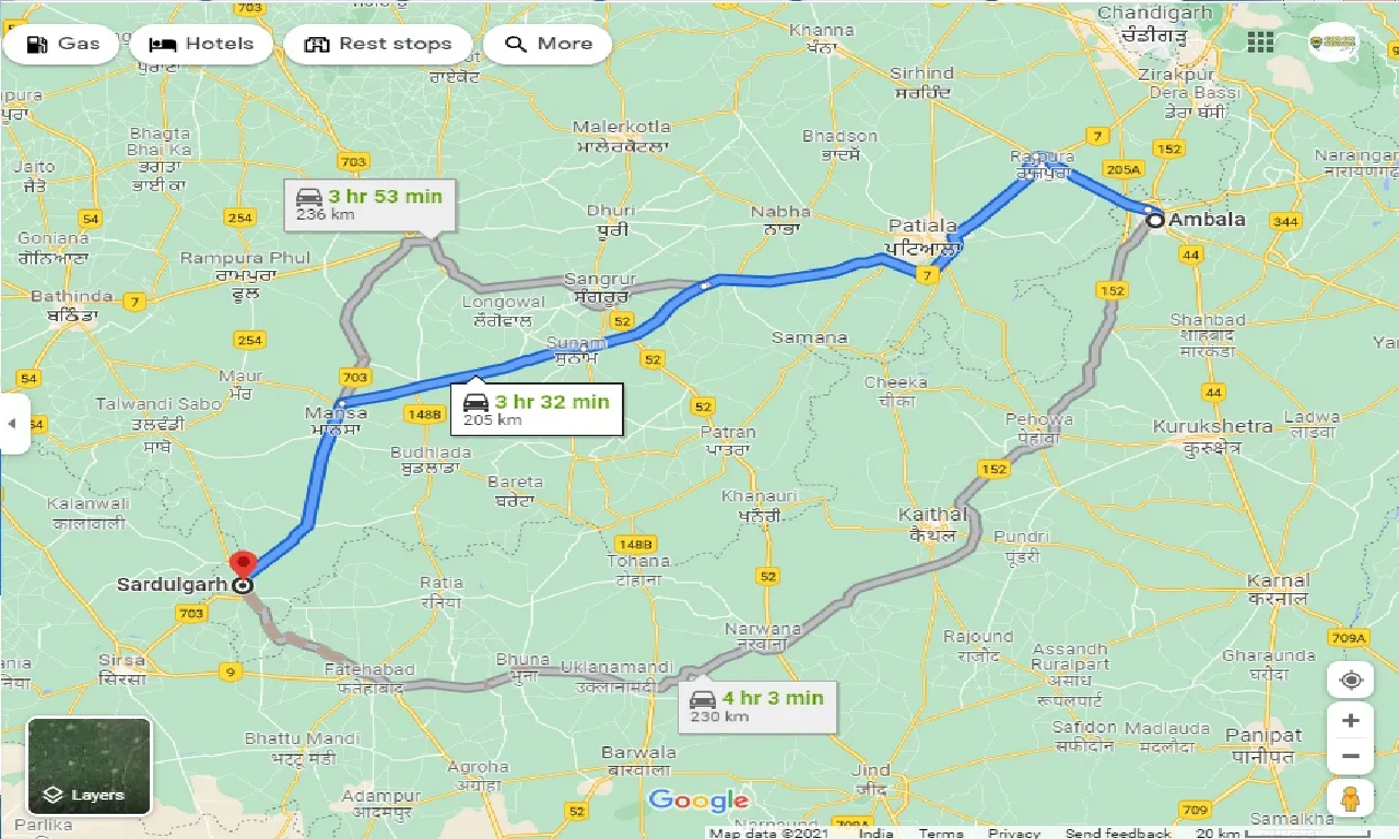 ambala-to-sardulgarh-one-way