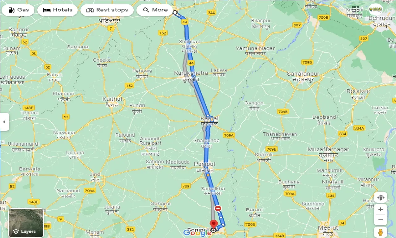 ambala-to-sonipat-one-way
