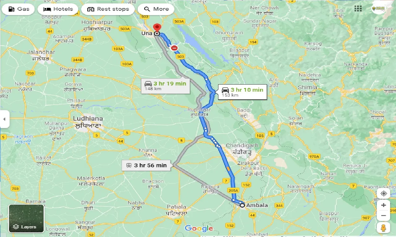 ambala-to-una-taxi