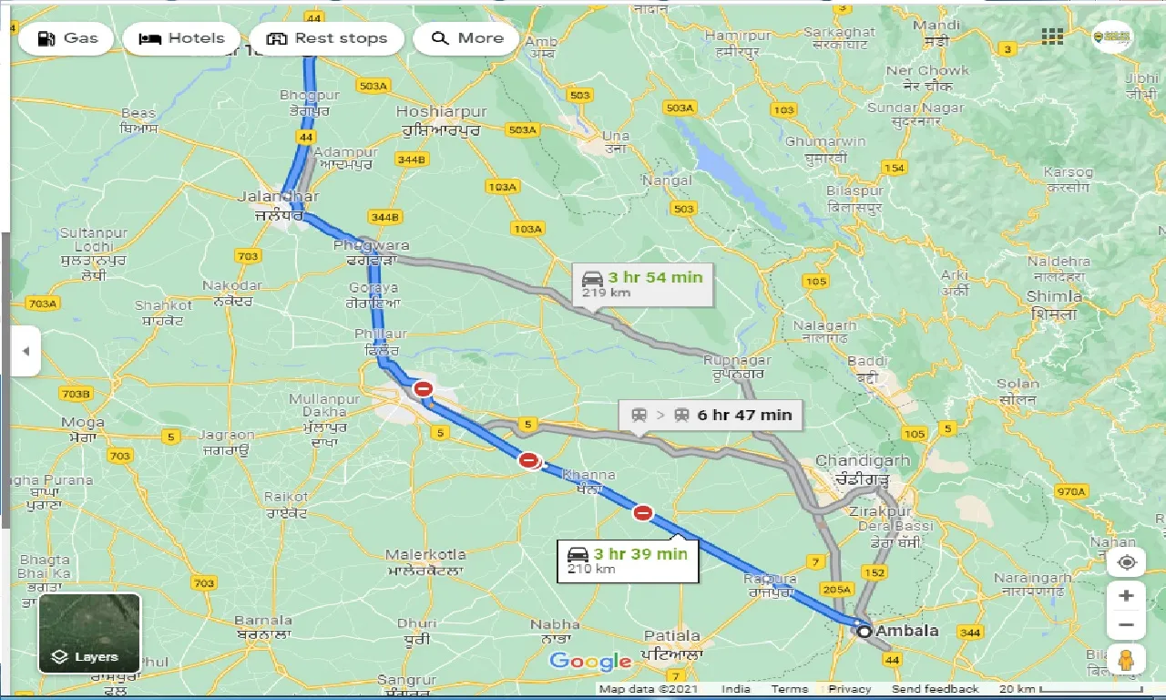 ambala-to-urmar-tanda-one-way