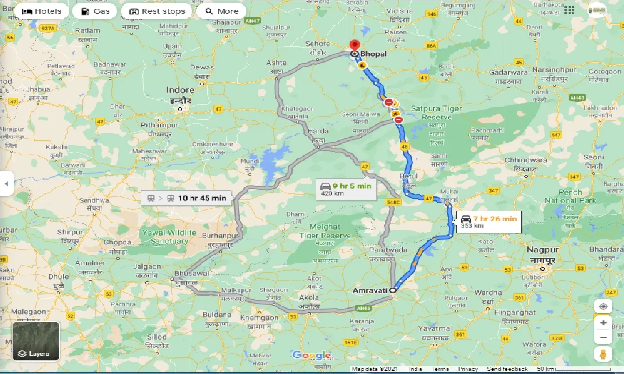 amravati-to-bhopal-round-trip