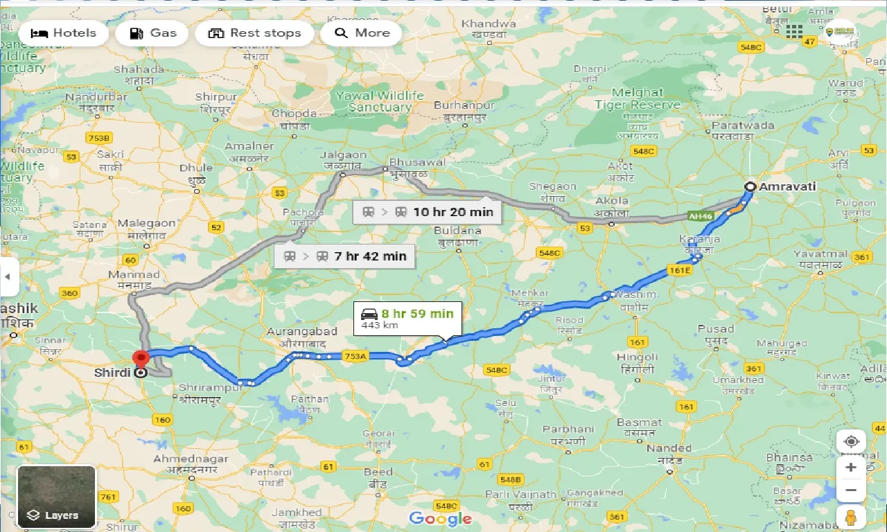 amravati-to-shirdi-one-way