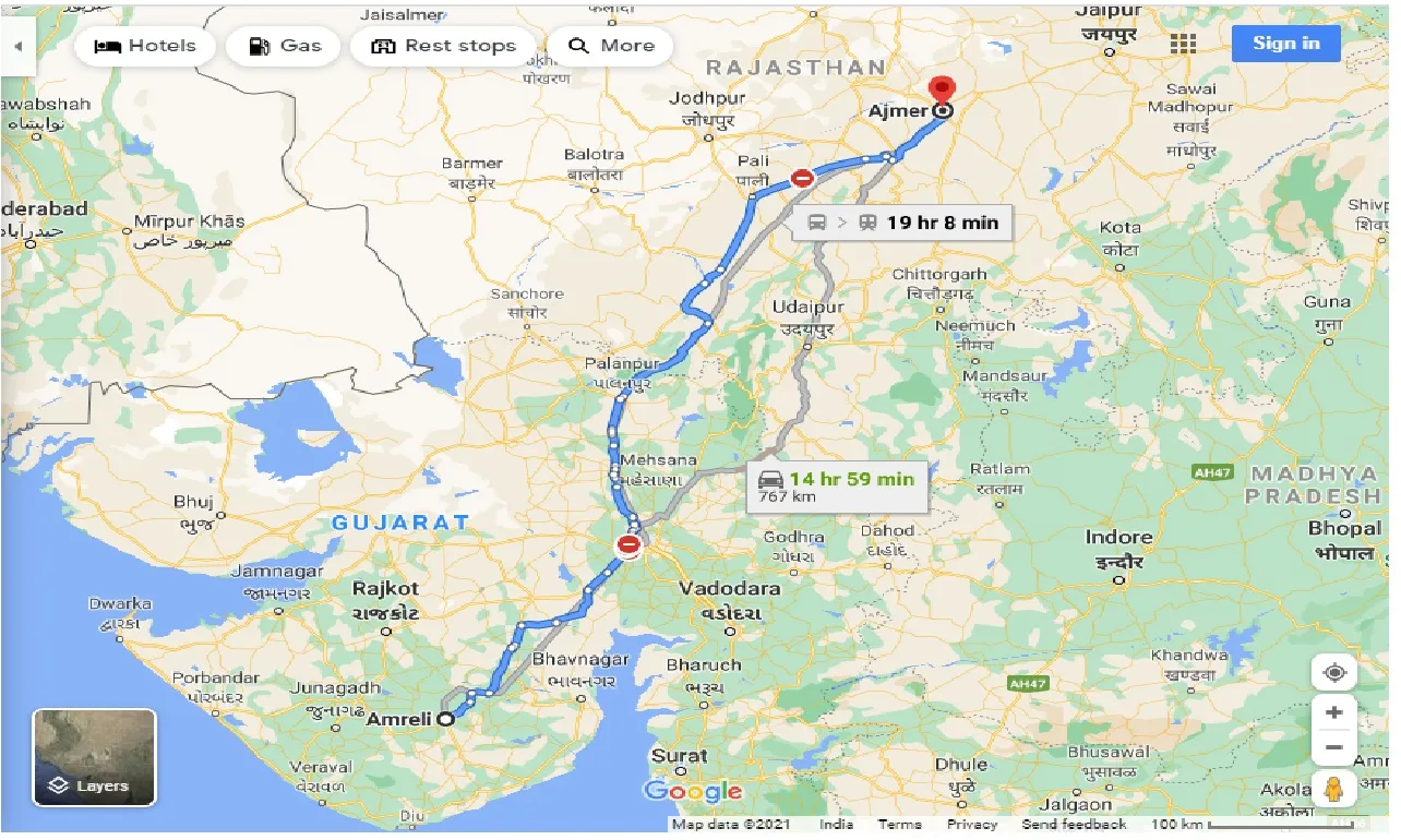 amreli-to-ajmer-one-way