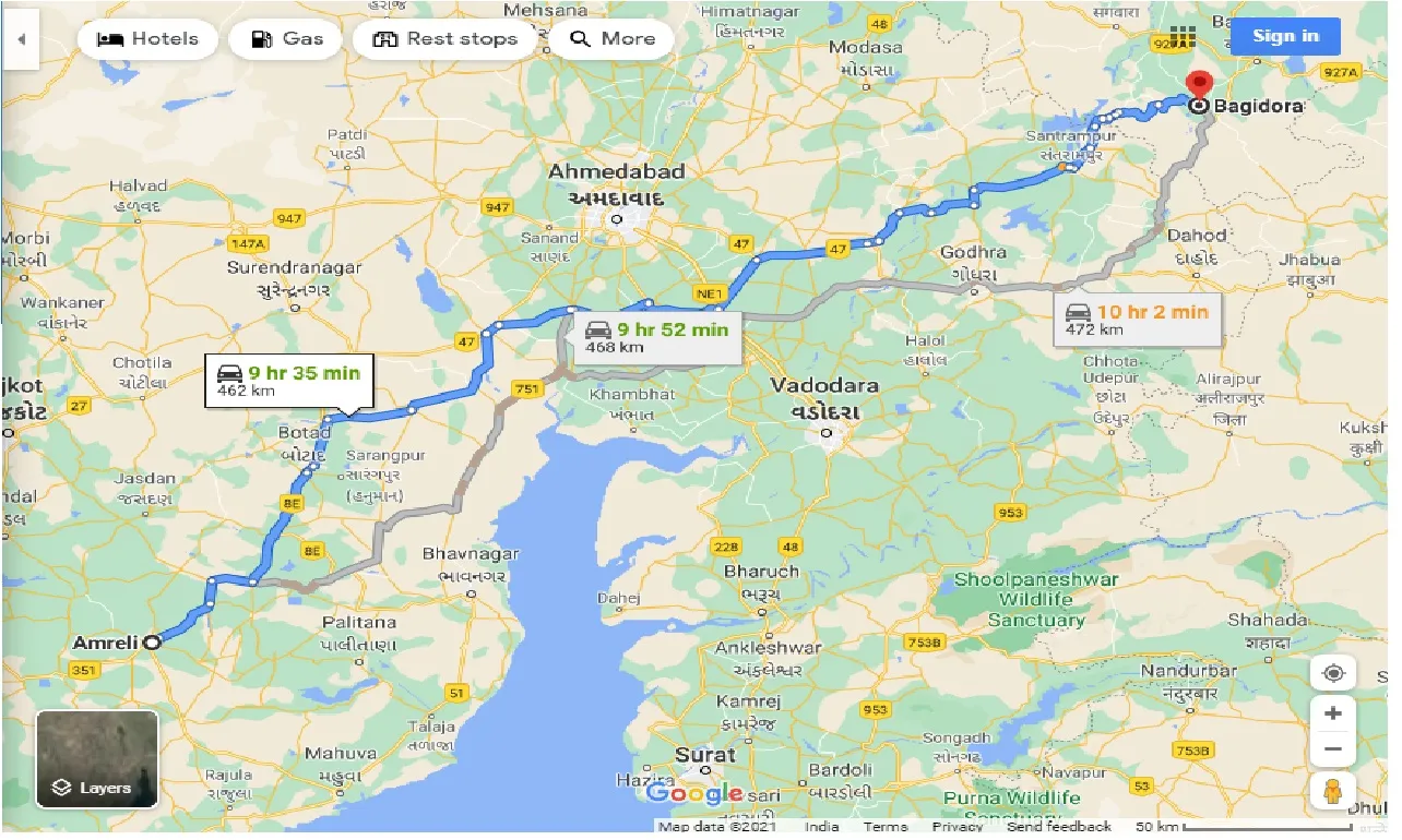 amreli-to-bagidora-taxi