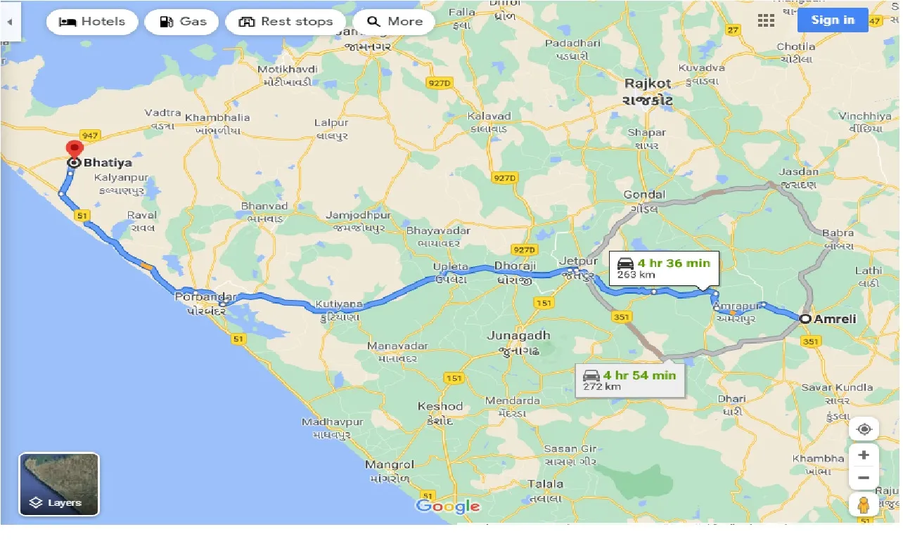 amreli-to-bhatiya-taxi
