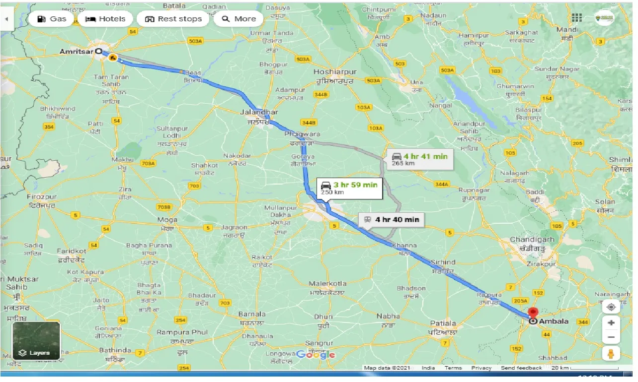 amritsar-to-ambala-taxi