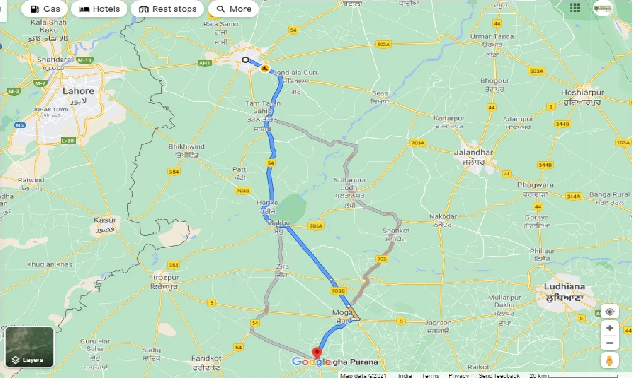 amritsar-to-bagha-purana-one-way