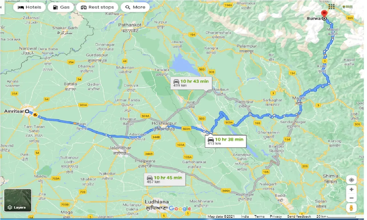 amritsar-to-burwa-taxi