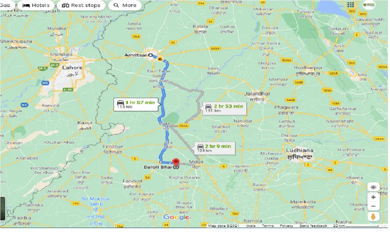 amritsar-to-daroli-bhai-one-way