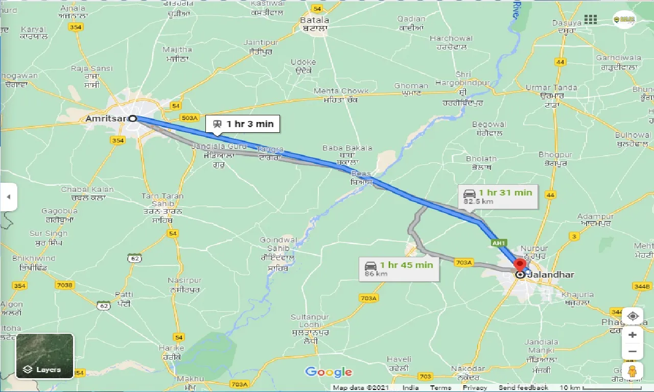 amritsar-to-jalandhar-outstation