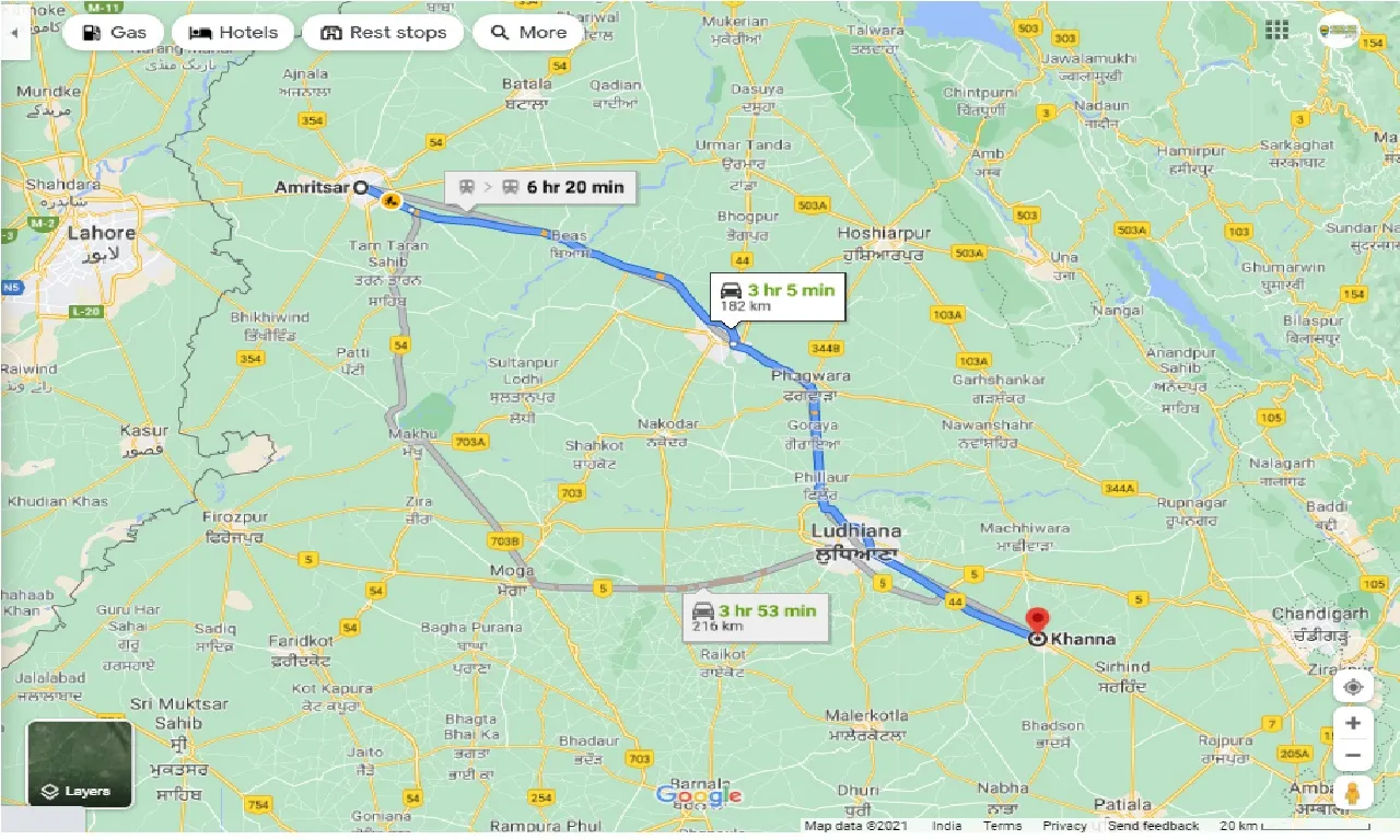 amritsar-to-khanna-taxi