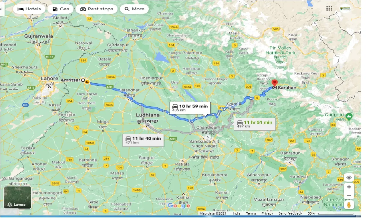 amritsar-to-sarahan-one-way