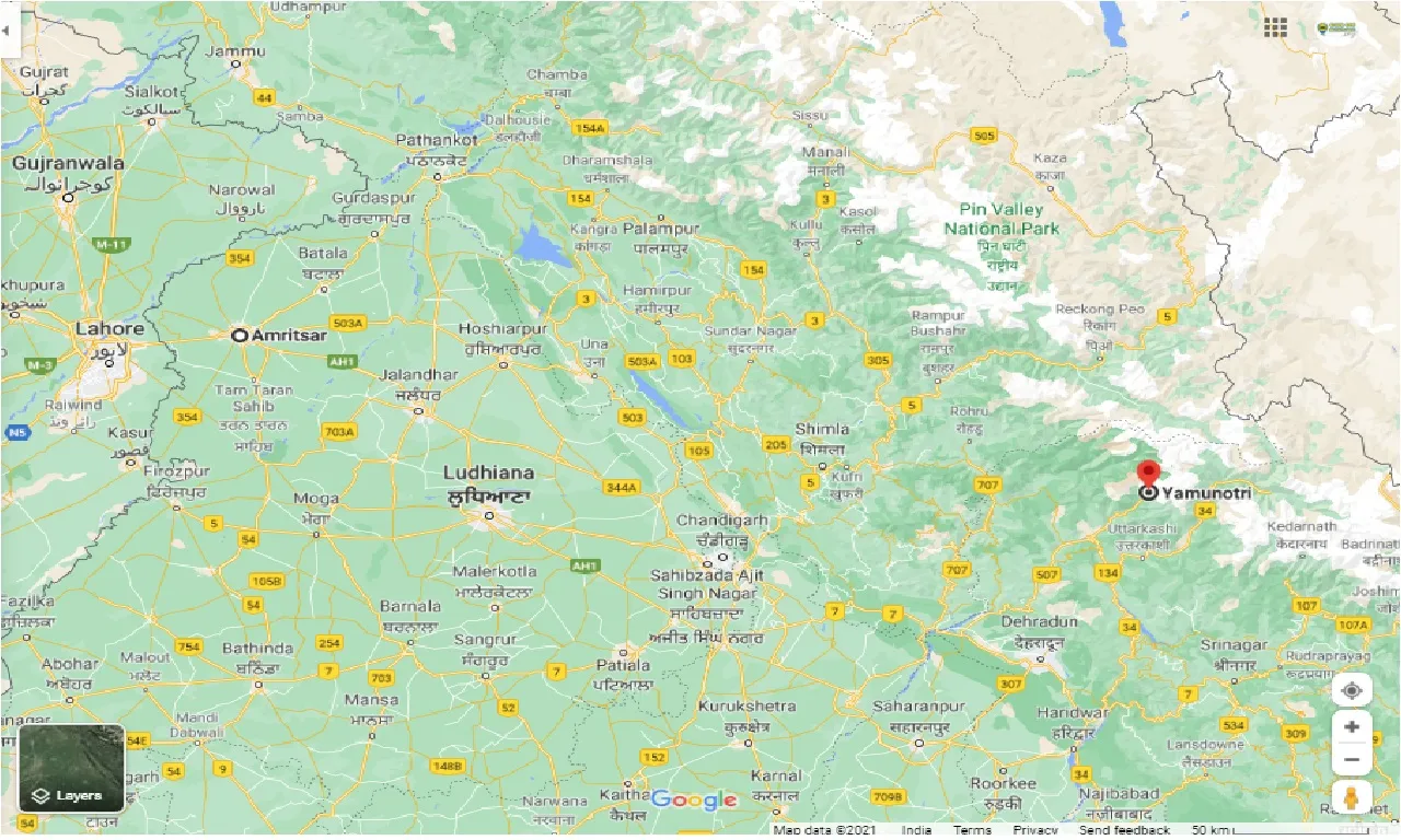 amritsar-to-yamunotri-taxi