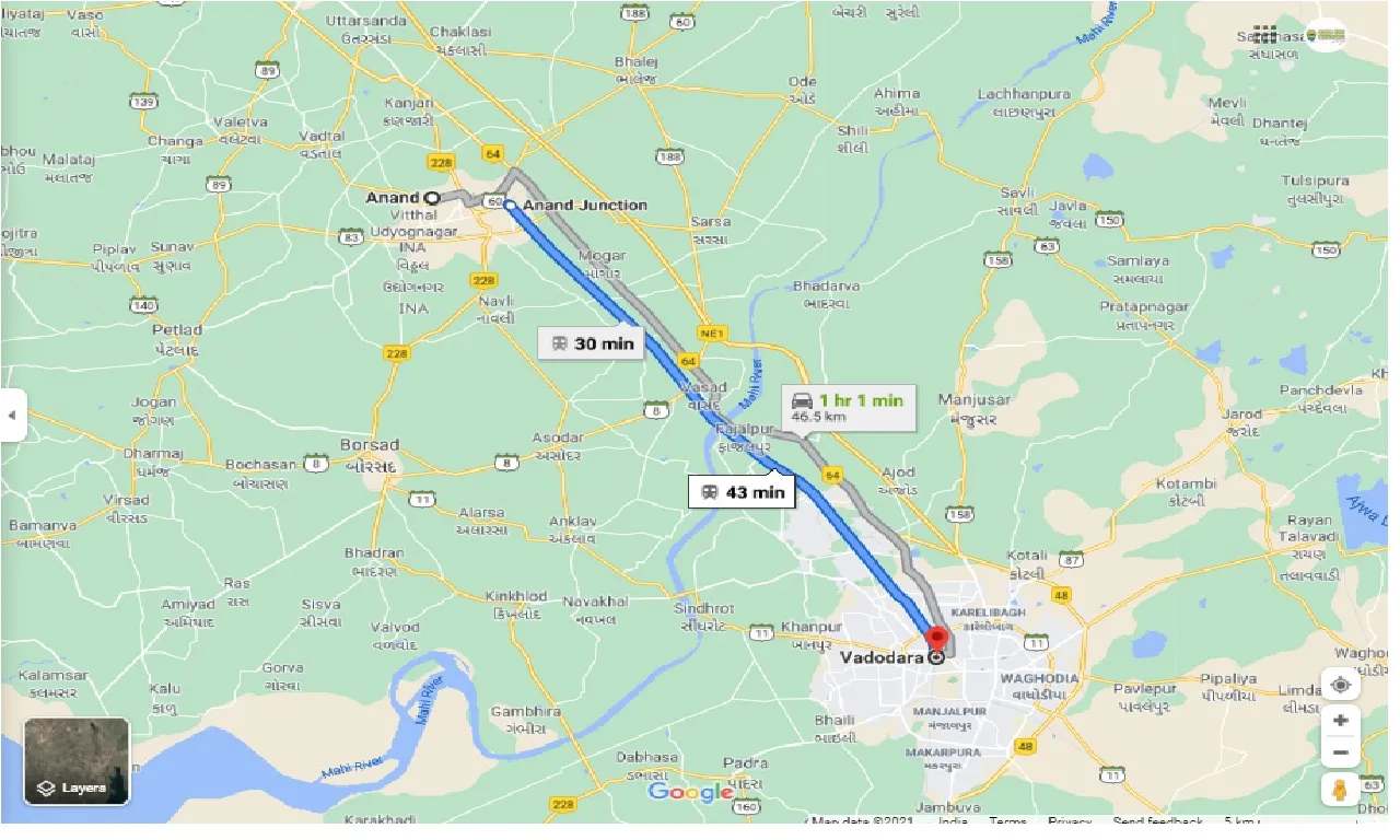anand-to-baroda-one-way