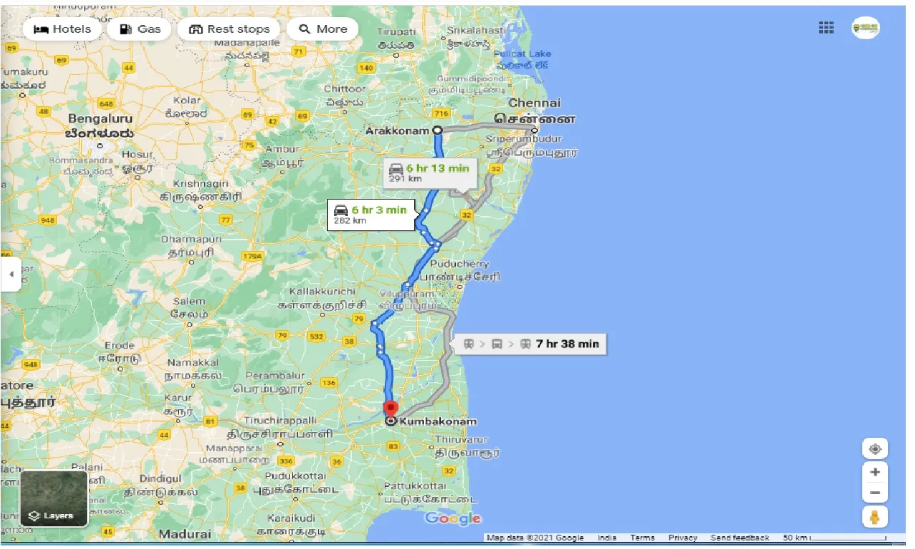 arakkonam-to-kumbakonam-round-trip