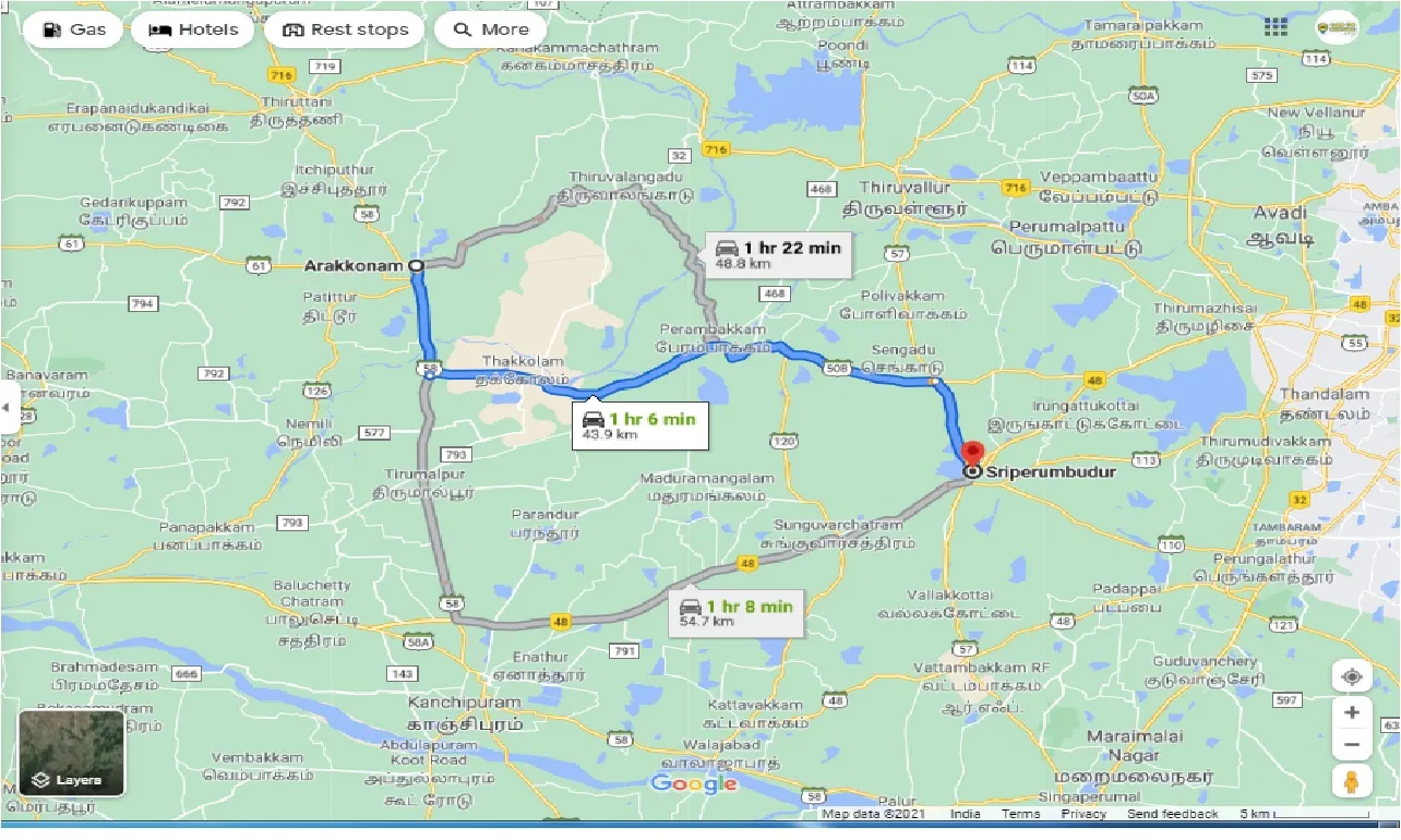 arakkonam-to-sriperumbudur-round-trip
